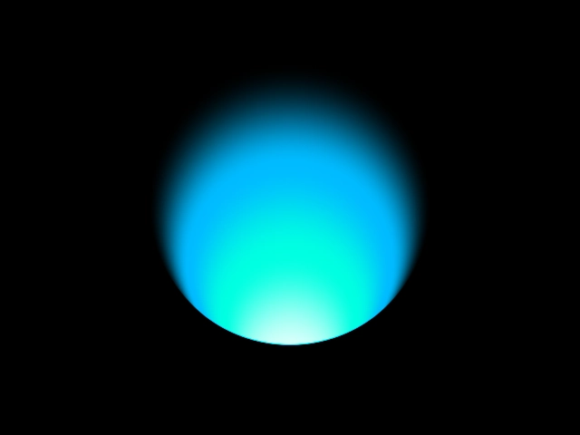 Preview of static radial gradient